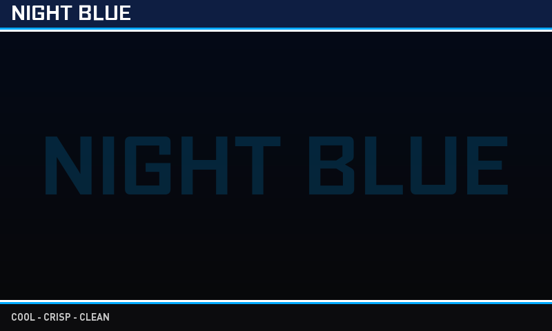 Night Blue preview