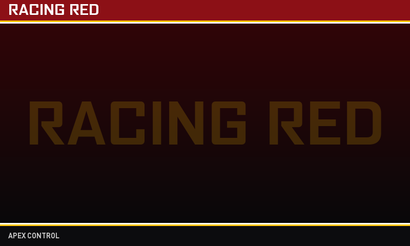Racing Red preview